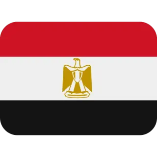 🇪🇬 Egipto, bandera, bandera nacional, país, África telegram sticker