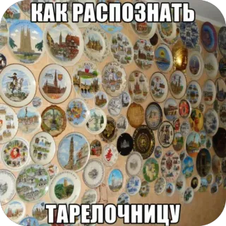 🫥 КАК РАСПОЗНАТЬ ТАРЕЛОЧНИЦУ telegram sticker