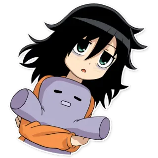 Kuroki Tomoko whatsapp stickers