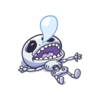 😪 cartoon, character, animation, drawing, funny, happy telegram sticker