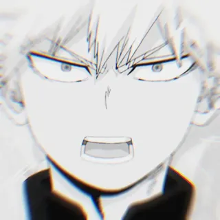 💣 Katsuki Bakugo My Hero Academia 动漫, 角色, 我的英雄学院, 爆豪胜己 telegram sticker