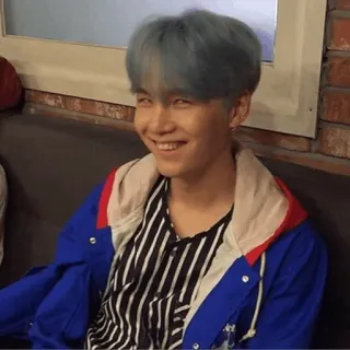 🐚 Suga kpop, bts, min yoongi, suga, idol, coreano, cantante telegram sticker
