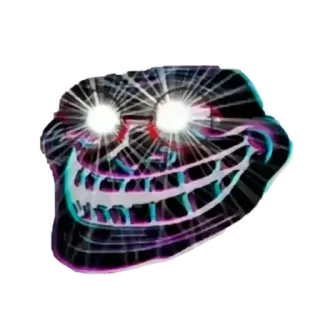 ☺️ Trollface มีมอินเทอร์เน็ต, โทรลล์, หน้า, มีม, โทรลล์เฟซ telegram sticker