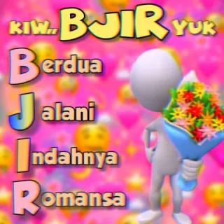🌹 KIW.. BJIR YUK BERDUA JALANI INDAHNYA ROMANSA telegram sticker