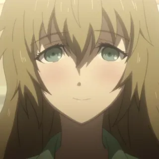 ⚙️ Suzuha Amane Steins;Gate Anime, Personagem, Garota, Suzuha Amane, Steins;Gate whatsapp sticker