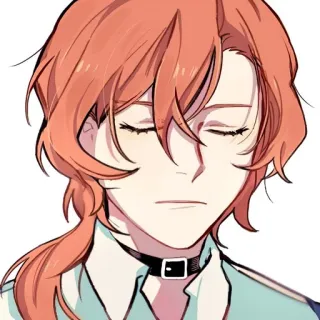 😑 Chuuya Nakahara Bungou Stray Dogs Anime, Chuya Nakahara, Bungou Stray Dogs, Manga telegram sticker