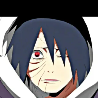 😢 Obito Uchiha Naruto anime, manga, sharingan, obito, uchiha telegram sticker