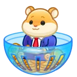 🐰 Hamster whatsapp sticker