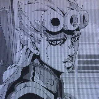 😲 Giorno Giovanna JoJo's Bizarre Adventure Anime, Manga, Jojo, Giorno, Giovanna, Fanart, Karakter telegram sticker