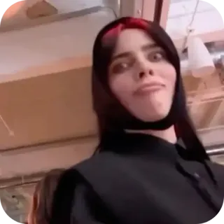 😳 Billie Eilish telegram sticker