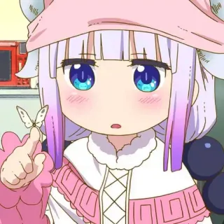 Kanna Kamui @Moontelaxx telegram stickers
