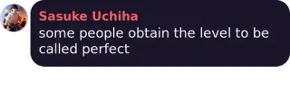 🌀 Sasuke Uchiha Naruto some people obtain the level to be called perfect Anime, Sasuke, Uchiha, Perfetto telegram sticker