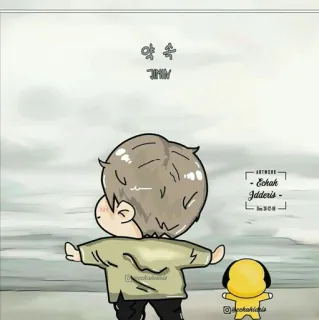 🍭 Jimin 약속
JIMIN kpop, jimin, bts, promise, cartoon, idol, kunstwerk telegram sticker