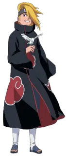 😈 Deidara Naruto anime, naruto, deidara, akatsuki, cartoon whatsapp sticker