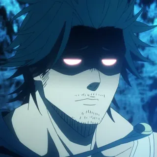 🚬 Yami Sukehiro Black Clover Anime, Manga, Yami Sukehiro, Black Clover, Charakter, Magie whatsapp sticker