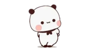 🍩 panda, cute, animal, cartoon, adorable, bear telegram sticker