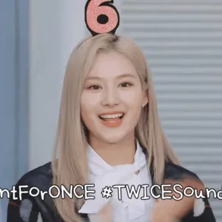 🩰 OntForONCE #TWICESound K-pop, Twice, music, idol, celebrity telegram sticker