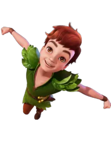 😃 Peter Pan ปีเตอร์แพน, ดิสนีย์, การ์ตูน, แฟนตาซี, การบิน, เนเวอร์แลนด์ telegram sticker
