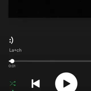 🙂 La+ch música, Spotify, reproductor de música whatsapp sticker