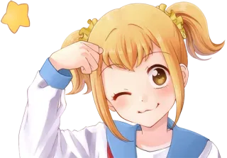 Pop Team Epic Anime telegram stickers