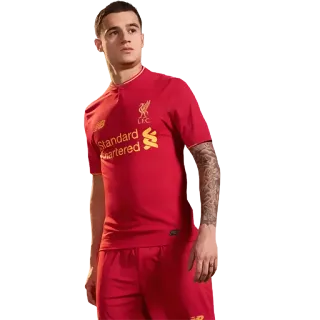 😐 Standard Chartered calcio, Liverpool, calcio, sport, atleta, maglia whatsapp sticker