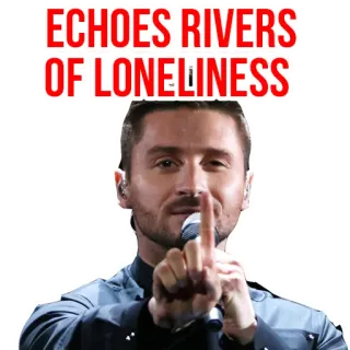 😊 ECHOES RIVERS
OF LONELINESS cantante, musica, performance, microfono, ritratto telegram sticker