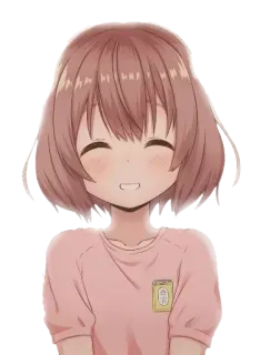 😁 さくら 애니메이션, 귀여운, 소녀, 벚꽃, 일본 telegram sticker