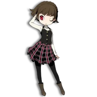 😯 Makoto Niijima Persona 5 makoto, niijima, persona, anime, videogame, personage, p5 telegram sticker