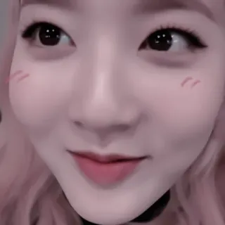 🧠 cute, face, beauty, girl, portrait telegram sticker