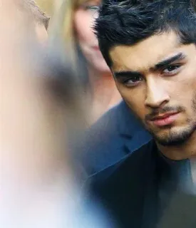 😠 Zayn Malik ミュージシャン, 歌手, セレブ, 男性, ポートレート telegram sticker