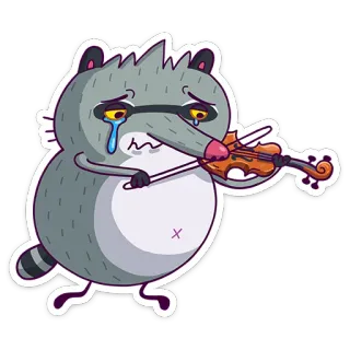 Полоскун Бублик :: @stickroom telegram stickers