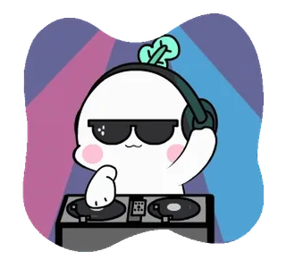 Cute Turnip @Stickersey whatsapp stickers