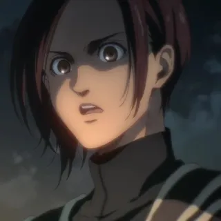 ⚔️ Gabi Braun Attack on Titan Anime, Personagem, Gabi Braun, Attack on Titan, AoT telegram sticker