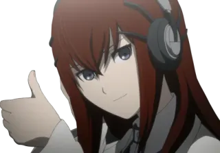 STEINS;GATE - @cutiepje whatsapp stickers