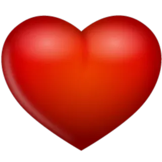 ❤ coração, amor, vermelho, Dia dos Namorados telegram sticker