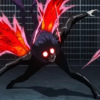 😡 Ken Kaneki Tokyo Ghoul 动漫, 东京喰种, 金木研, 喰种, 赫子 telegram sticker