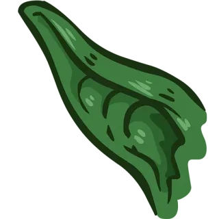 🌌 ear, green, elf, goblin, fantasy, cartoon telegram sticker