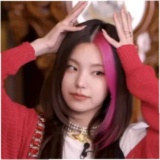 ✨ Yeji kpop, yeji, itzy, cantante, ídolo, pelo, coreano whatsapp sticker