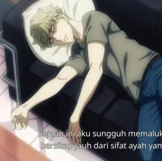 🚰 Sejauh ini aku sungguh memalukan bersikap jauh dari sifat ayah yan telegram sticker
