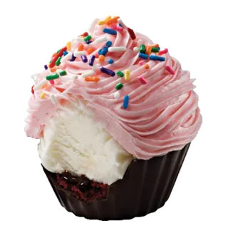 🎂 кекс, десерт, посыпка, еда, сладкий telegram sticker