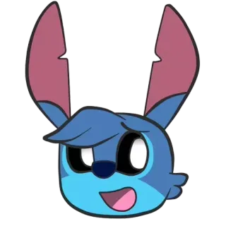 😮 Stitch Lilo & Stitch cartoni animati, Disney, Lilo e Stitch, Stitch, carino, alieno telegram sticker