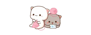 🧶 猫, 編み物, 毛糸, 可愛い telegram sticker
