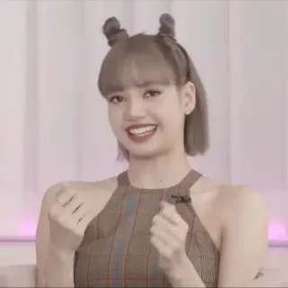 🦔 Lisa kpop, lisa, blackpink, cantante, celebrità, asiatica whatsapp sticker