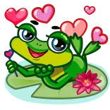 Лягушонок | @Premium_Emojis_Telegram telegram emojis 😘