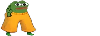 🦵 Pepe the Frog Pepe the Frog, meme, offensive, middle finger, internet culture telegram sticker