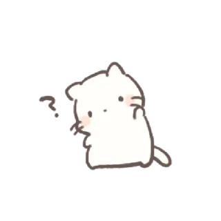 💌 猫, 可爱, 贴纸, 卡通, 动物 telegram sticker