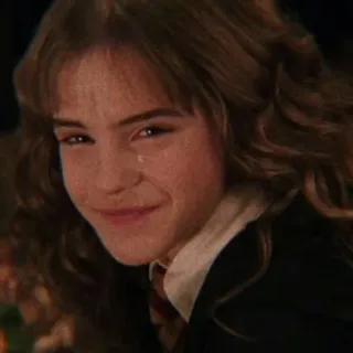 🐿 Hermione Granger Harry Potter hermiene, granger, harry potter, emma watson, tovenaar, heks, magie telegram sticker