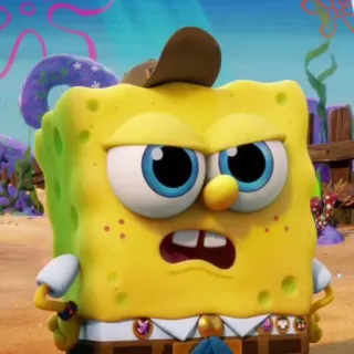 🐙 Spongebob Squarepants Spongebob, Spongebob Squarepants, Nickelodeon, cartoon, character telegram sticker