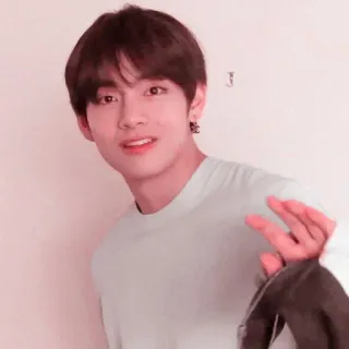 🗼 kpop, bts, v, coreano, ídolo, cantante telegram sticker