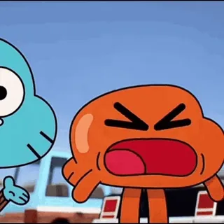 Darwin Watterson @this_is_sticker_party telegram stickers